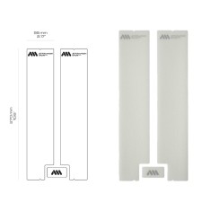 Fork Protection Kit, 2 Pieces - Transparent
