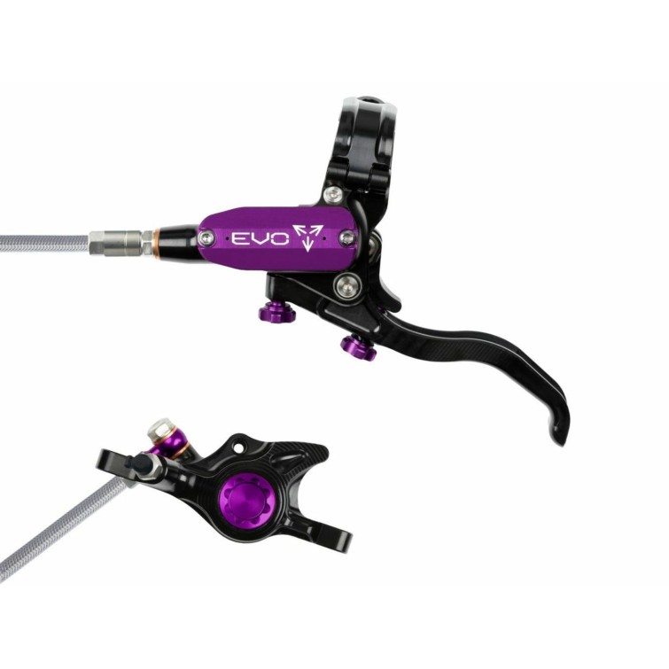 Tech 4 EVO X2 front disc brake - Black / Purple