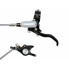 Freno de disco delantero Tech 4 EVO X2 - Negro / Plata