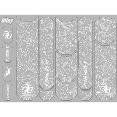 Slicy Kit de protections Sublimistick PureBike (12 patchs) - Purebike
