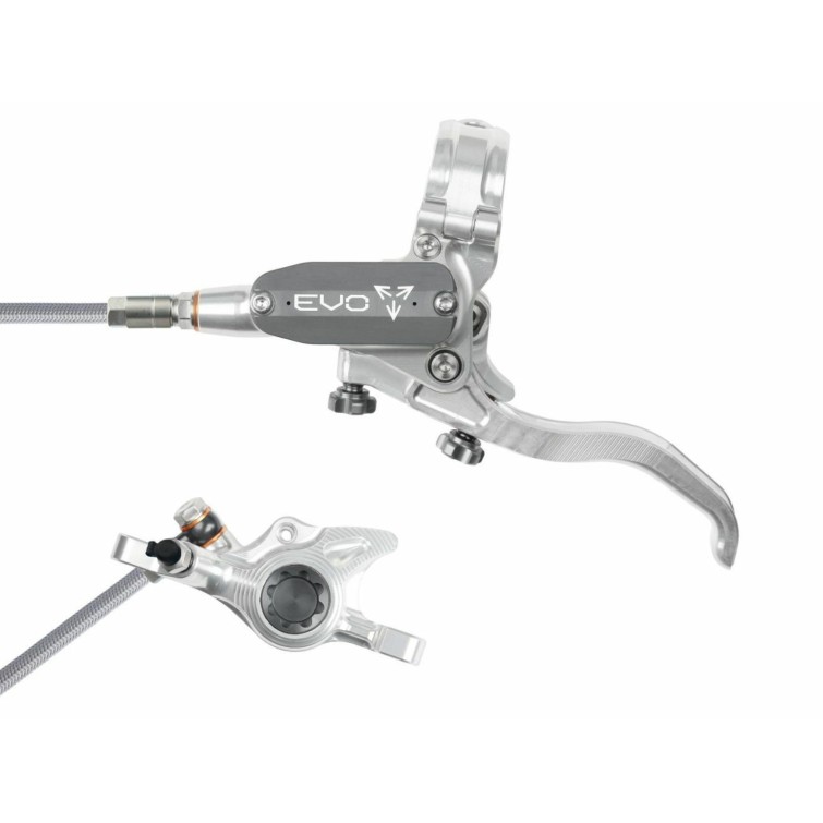 Freno de disco delantero Tech 4 EVO X2 - Plata / Smoke