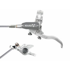 Freno de disco delantero Tech 4 EVO X2 - Plata / Smoke