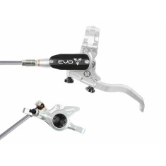 Freno de disco delantero Tech 4 EVO X2 - Plata / Negro