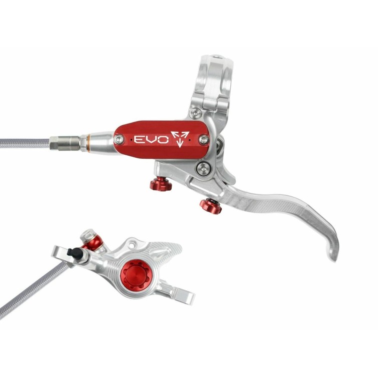 Tech 4 EVO X2 front disc brake - Silver / Red
