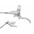 Freno de disco delantero Tech 4 EVO X2 - Plata / Plata