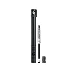 Crank Brothers Pompe Klic HV avec Manomètre et embout CO2 - Purebike