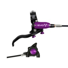 Tech 4 EVO X2 Flat Mount Rear Disc Brake - Black / Purple