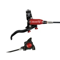 Tech 4 EVO X2 Flat Mount Rear Disc Brake - Black / Red