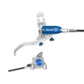 Tech 4 EVO X2 Flat Mount Rear Disc Brake - Silver / Blue