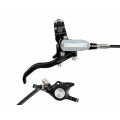 Freno de disco trasero Tech 4 EVO X2 - Negro / Plateado
