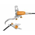 Tech 4 EVO X2 Rear Disc Brake - Silver / Orange