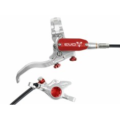Freno de disco trasero Tech 4 EVO X2 - Plateado / Rojo