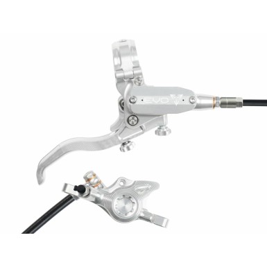 Hope Frein à disque arrière Tech 4 EVO X2 - Argent / Argent - Purebike