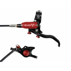 Freno de disco delantero Tech 4 EVO X2 - Negro / Rojo