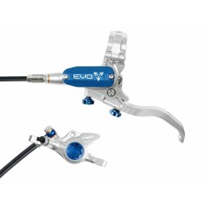 Freno de disco delantero Tech 4 EVO X2 - Plateado / Azul