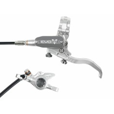 Freno de disco delantero Tech 4 EVO X2 - Plateado / Smoke