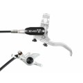 Freno de disco delantero Tech 4 EVO X2 - Plateado / Negro