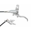 Freno de disco delantero Tech 4 EVO X2 - Plateado / Plateado