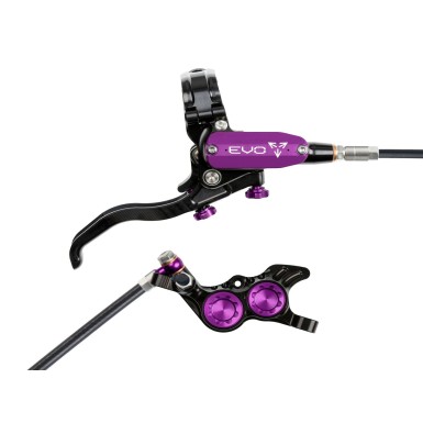 Freno de disco trasero Tech 4 EVO GR4 - Negro / Morado