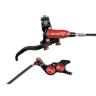 Frein à disque arrière Tech 4 EVO GR4 - Noir / Rouge
