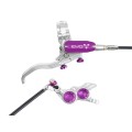 Tech 4 EVO GR4 Rear Disc Brake - Silver / Purple