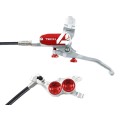 Tech 4 V4 Rear Disc Brake Silver / Red