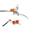 Tech 4 V4 Front Disc Brake Silver / Orange