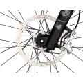 Bicicleta eléctrica de montaña Instinct Powerplay SL Carbon 70 - Blanco/Negro