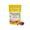 Bebida energética antioxidante ecológica sabor frutos rojos