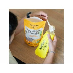 Bebida energética antioxidante ecológica sabor limón