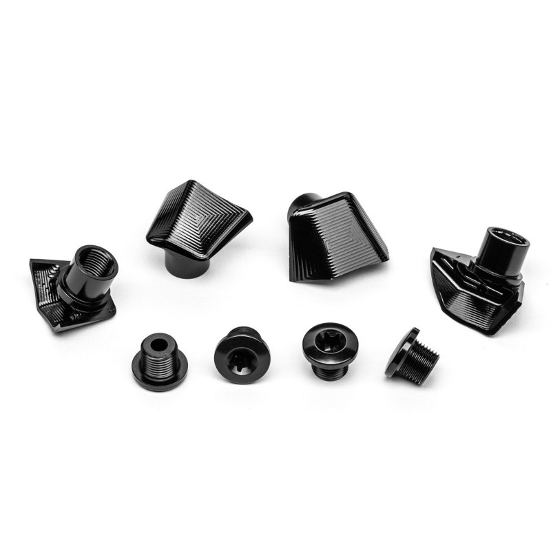 4-bolt and cap kit for Dura-Ace 9100 and 9150 cranksets