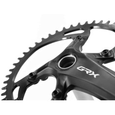 Oval chainring for GRX600-1 and GRX810-1 - Black
