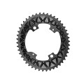 Plato ovalado Sub Compact Premium - 4 tornillos, 110 mm - Negro