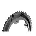 Premium Sub Compact Oval Chainring - 5-bolt, 110 mm - Black