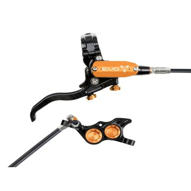 Rear disc brake Tech 4 EVO TR4 - Black / Orange