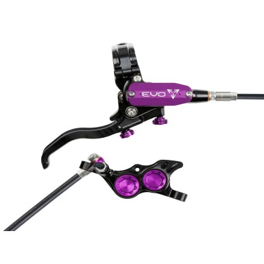 Rear disc brake Tech 4 EVO TR4 - Black / Purple