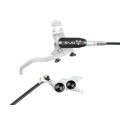 Freno de disco trasero Tech 4 EVO TR4 - Plata / Negro