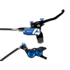 Tech 4 V4 Rear Disc Brake Black / Blue