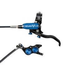 Freno de disco delantero Tech 4 EVO TR4 - Negro / Azul