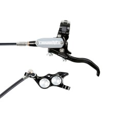 Freno de disco delantero Tech 4 EVO TR4 - Negro / Plata