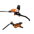 Tech 4 V4 Front Disc Brake Black/Orange