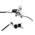 Freno de disco delantero Tech 4 V4 Plata / Negro