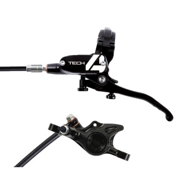Tech 4 X2 front disc brake, Black / Black