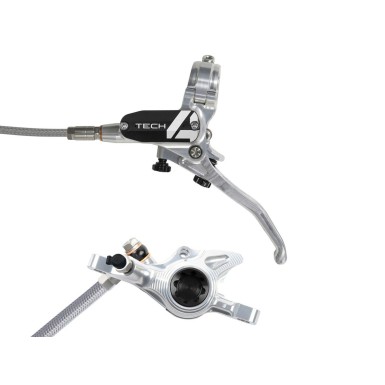 Tech 4 X2 front disc brake, Black/Silver