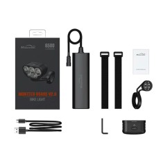 Luz delantera Monteer 6500S V2.0