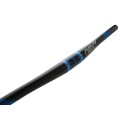 Next Flat Wide Carbon Blue Handlebar