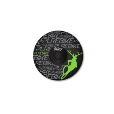 Tapa de dirección con logo PureBike
