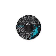 Tapa de dirección con logo PureBike
