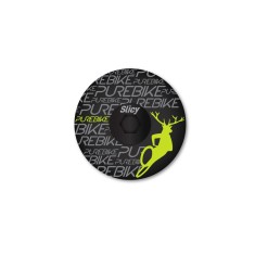 Tapa de dirección con logo PureBike