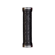 Black Stamp Lock-On Grips